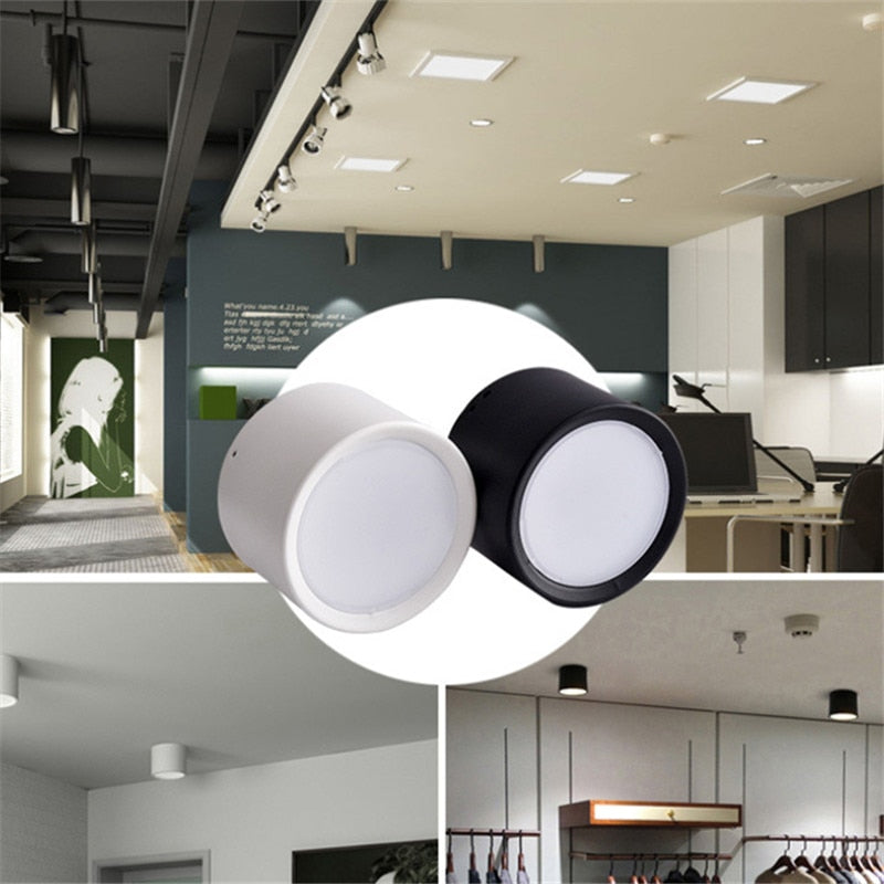 Surface Mounted 5W 7W 9W 12W 15W LED downlight Driverless Ceiling Lamps led spot lights Ceiling Fixtures Lighting Indoor Light