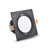 Square LED COB Spot lights Ceiling lamp Dimmable 9W 12W 15W 18W 20W recessed Downlights LED Panel light indoor lighting