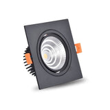 Square LED COB Spot lights Ceiling lamp Dimmable 9W 12W 15W 18W 20W recessed Downlights LED Panel light indoor lighting