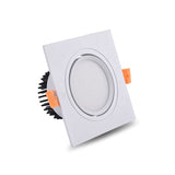 Square LED COB Spot lights Ceiling lamp Dimmable 9W 12W 15W 18W 20W recessed Downlights LED Panel light indoor lighting