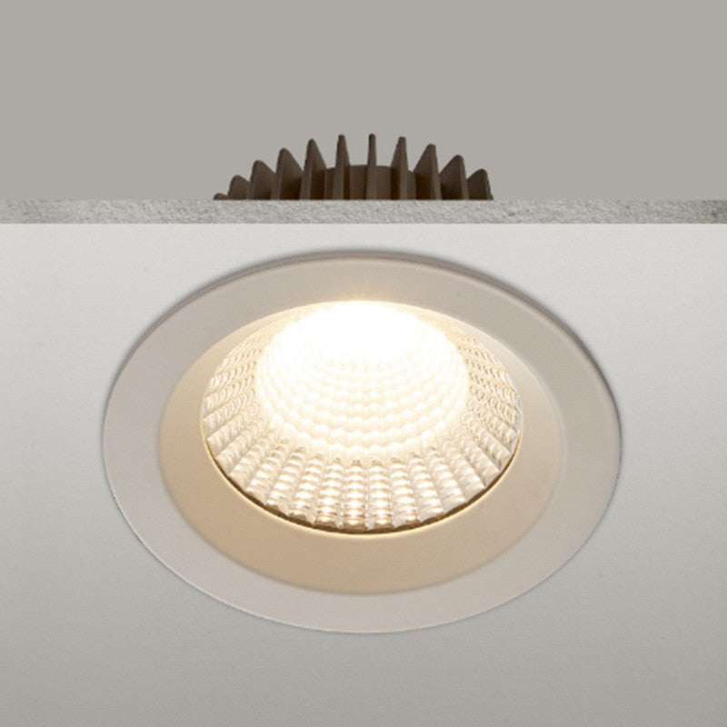 Led downlight embedded IP65 waterproof and fog proof hotel kitchen light bathroom toilet waterproof downlight