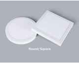 LED Ceiling Light 110V 220V Indoor Modern Light Fixture Surface Mounted Ceiling Lamp 6W 12W 18W Round Square Indoor Panel Light