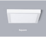 LED Ceiling Light 110V 220V Indoor Modern Light Fixture Surface Mounted Ceiling Lamp 6W 12W 18W Round Square Indoor Panel Light