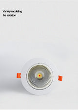 Conversion LED COB Downlight 3000K 4000K 6000K 3-Color Ceiling Spot Light 5W 7W 9W 12W 15W 18W 20W Home Decorative Lighting
