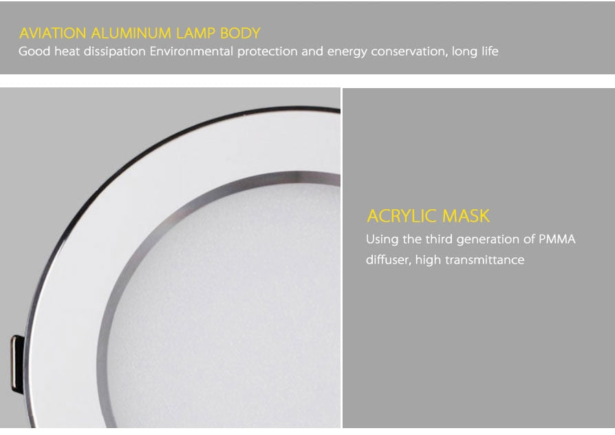 Waterproof LED Downlight Dimmable 10Pcs 18W 15W 12W 9W 7W 5W Warm Cold White Recessed LED Lamp Spot Light AC220V 230V Ceiling