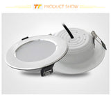 Waterproof LED Downlight Dimmable 10Pcs 18W 15W 12W 9W 7W 5W Warm Cold White Recessed LED Lamp Spot Light AC220V 230V Ceiling