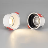 DBF 5W 7W 15W 18W No Flickering Deep Glare LED COB Recessed Downlight Angle Adjust Ceiling Spot Lights for Aisle Pic Background