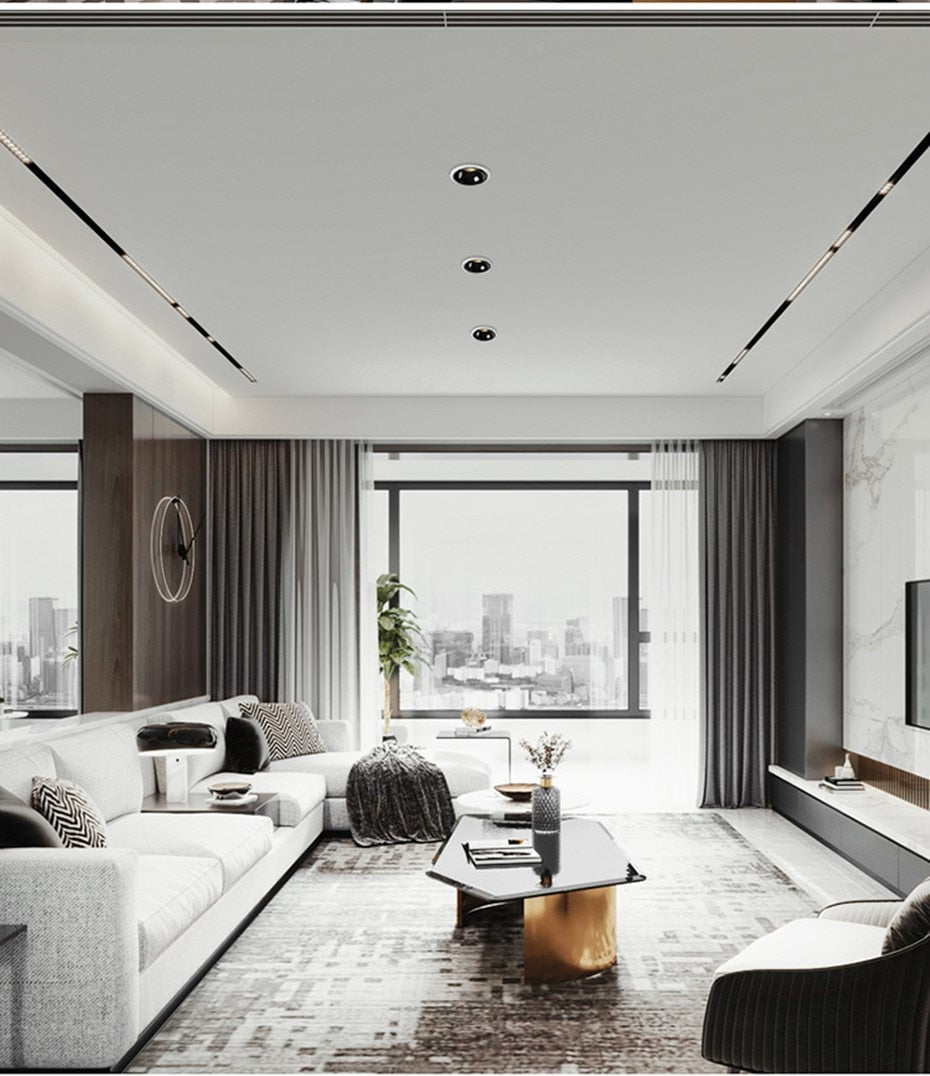 DBF 5W 7W 15W 18W No Flickering Deep Glare LED COB Recessed Downlight Angle Adjust Ceiling Spot Lights for Aisle Pic Background