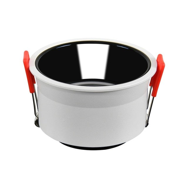 DBF 5W 7W 15W 18W No Flickering Deep Glare LED COB Recessed Downlight Angle Adjust Ceiling Spot Lights for Aisle Pic Background