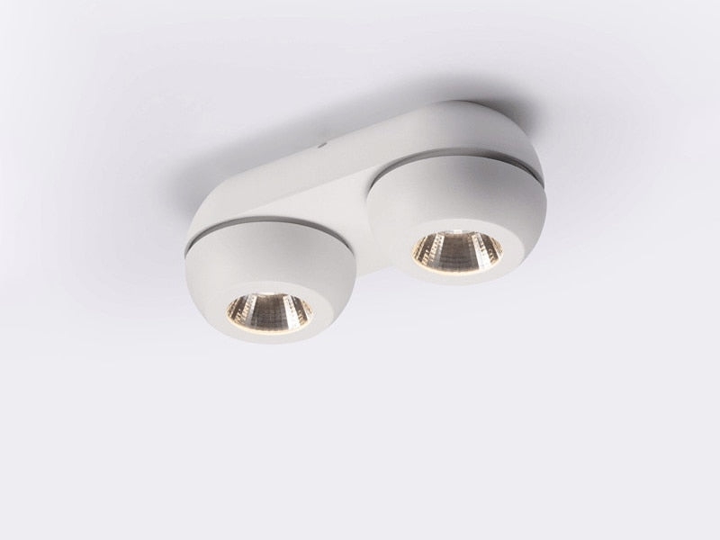 High quality super bright surface mounted LED Dimmable downlights 10W 15W 20W 30W 40W 60W AC85-265V COB ceiling lamp spot lights