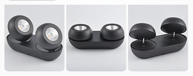 High quality super bright surface mounted LED Dimmable downlights 10W 15W 20W 30W 40W 60W AC85-265V COB ceiling lamp spot lights