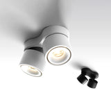 Dimmable Folding Rotating LED Downlights 18W 24W 30W COB LED Ceiling Spot Lights AC85~265V LED Ceiling Lamps Indoor Lighting