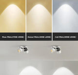 Dimmable Folding Rotating LED Downlights 18W 24W 30W COB LED Ceiling Spot Lights AC85~265V LED Ceiling Lamps Indoor Lighting