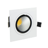 NEW Embedded COB LED Downlights Square 7W 9W 12W 15W LED Spot lamp AC85-265V LED Recessed Ceiling Lamp Warm white/Cold white