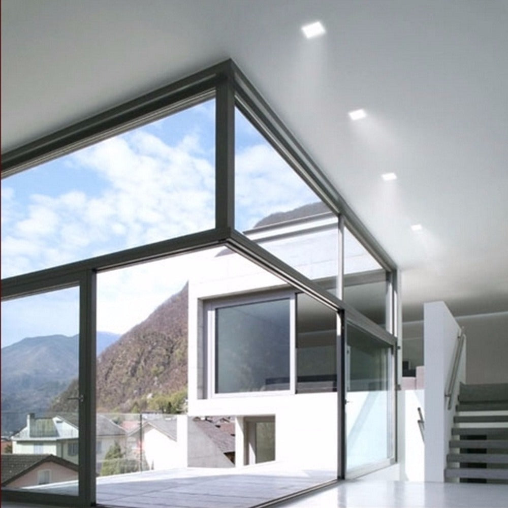 NEW Embedded COB LED Downlights Square 7W 9W 12W 15W LED Spot lamp AC85-265V LED Recessed Ceiling Lamp Warm white/Cold white