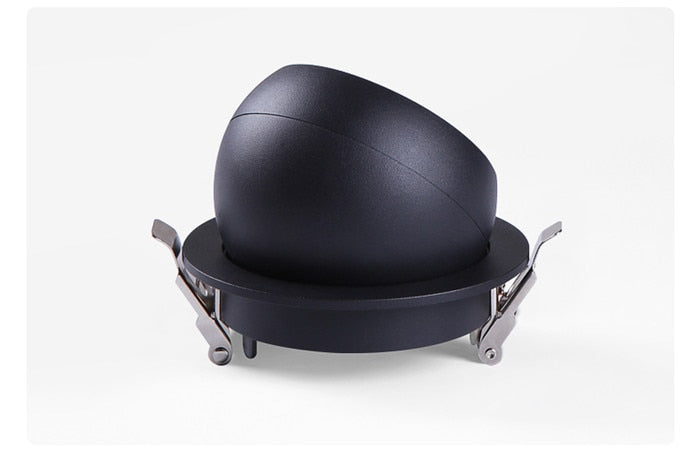 Dimmable Embedded Retractable LED COB Ceiling 7W 15w 20W 24W AC85-265V Adjustable 360 Degree LED Trunk Downlight Home Lighting