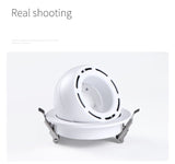 Dimmable Embedded Retractable LED COB Ceiling 7W 15w 20W 24W AC85-265V Adjustable 360 Degree LED Trunk Downlight Home Lighting