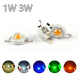 High Power LED Light-Emitting Diode 10pcs 1W 3W LEDs Chip Warm White Cold White Red Green Blue For Spot Light Downlight Lamp
