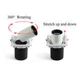 Round Square Adjust Stretchable Recessed 12W 15W 18W 24W COB LED Downlight Ceiling Spotlight Kitchen Living Room Indoor Lighting