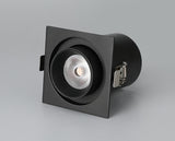 Round Square Adjust Stretchable Recessed 12W 15W 18W 24W COB LED Downlight Ceiling Spotlight Kitchen Living Room Indoor Lighting