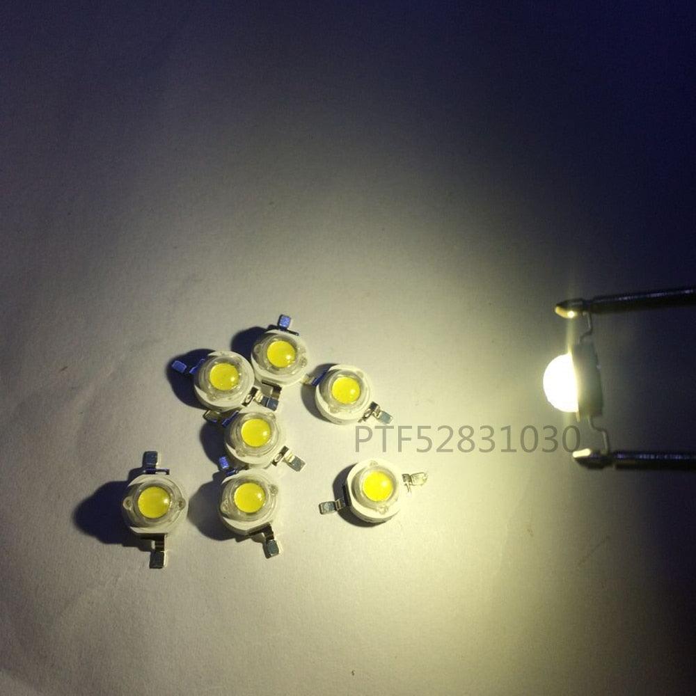 10-1000Pcs LED COB Lamp Chip 1W 3W 3.2-3.6V Input 100-220LM Mini LED Bulb Diode SMD For DIY LED Floodlight Spotlight Downlight - LED Lights For Sale : Affordable LED Solutions : Wholesale Prices
