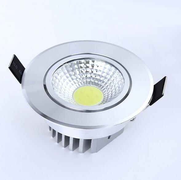 Spot LED DownLight AC85-265V 3W 5W 7W 10W 12W Dimmable LED COB Spot Recessed Down light Downlights
