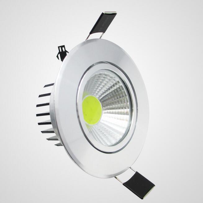 Spot LED DownLight AC85-265V 3W 5W 7W 10W 12W Dimmable LED COB Spot Recessed Down light Downlights