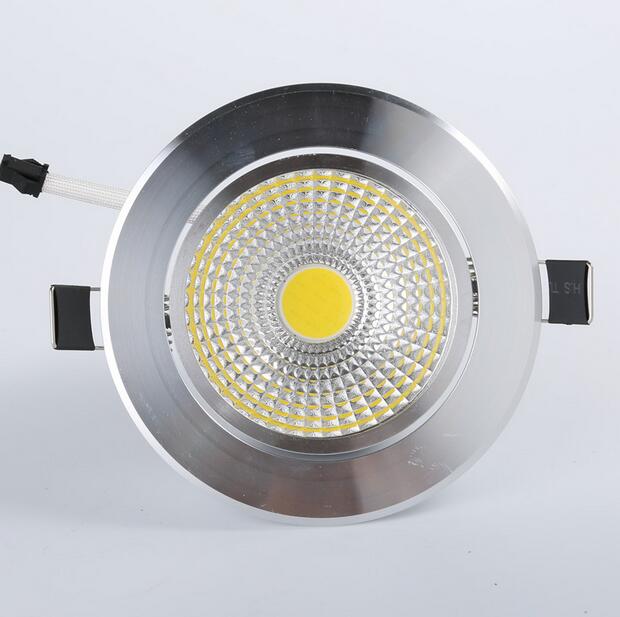 Spot LED DownLight AC85-265V 3W 5W 7W 10W 12W Dimmable LED COB Spot Recessed Down light Downlights