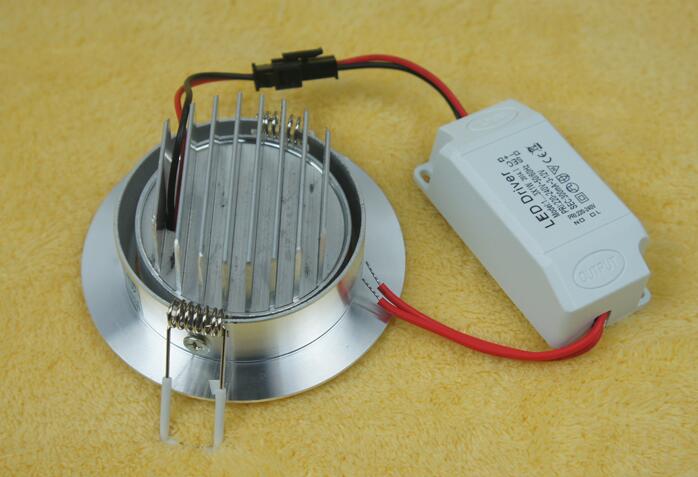 Spot LED DownLight AC85-265V 3W 5W 7W 10W 12W Dimmable LED COB Spot Recessed Down light Downlights