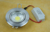 Spot LED DownLight AC85-265V 3W 5W 7W 10W 12W Dimmable LED COB Spot Recessed Down light Downlights