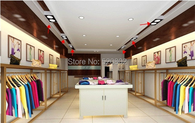 Dimmable Recessed Round LED Downlights  AC85-265V 5w 7w 12w 18w 24ｗ COB Ceiling Warm/Cold White Wash Wall Light RA90