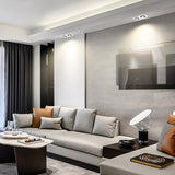 Dimmable Recessed Round LED Downlights  AC85-265V 5w 7w 12w 18w 24ｗ COB Ceiling Warm/Cold White Wash Wall Light RA90