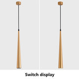 Cone LED Ceiling Spotlights Dimmable Hanging Light 5-12W Kitchen Bar Table Lamps Dining Chandeliers Surface Mounted Downlights