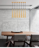 Cone LED Ceiling Spotlights Dimmable Hanging Light 5-12W Kitchen Bar Table Lamps Dining Chandeliers Surface Mounted Downlights