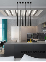 Cone LED Ceiling Spotlights Dimmable Hanging Light 5-12W Kitchen Bar Table Lamps Dining Chandeliers Surface Mounted Downlights