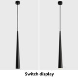 Cone LED Ceiling Spotlights Dimmable Hanging Light 5-12W Kitchen Bar Table Lamps Dining Chandeliers Surface Mounted Downlights