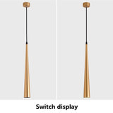 Cone LED Ceiling Spotlights Dimmable Hanging Light 5-12W Kitchen Bar Table Lamps Dining Chandeliers Surface Mounted Downlights