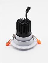 Dimmable Recessed Sconces Round Anti Glare COB LED Downlights 7W 9W 12W LED Ceiling Lights Background Indoor Lighting Lamps