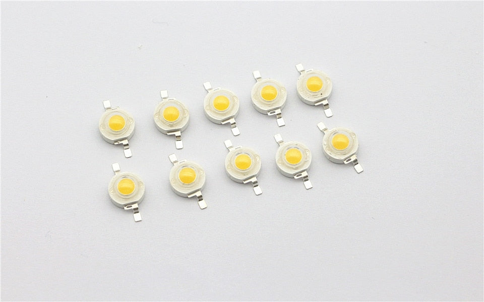 High Power LED Light-Emitting Diode LED Chip Warm White Red Green Blue Yellow RGB 10-1000pcs 1W 3W SpotLight Downlight Lamp Bulb