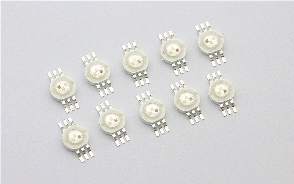 High Power LED Light-Emitting Diode LED Chip Warm White Red Green Blue Yellow RGB 10-1000pcs 1W 3W SpotLight Downlight Lamp Bulb