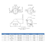 Warm White LED Source Chips Lamp Bead Epistar High Power 1W 3W Diode DIY Bulb Spotlight Flashlight Downlight 10pcs 20pcs 50pcs