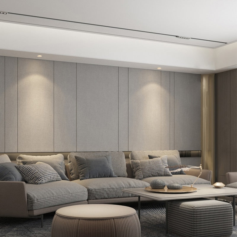 Aisilan Modern LED recessed downlight frameless built-in spot lamp Minimalist Convenient installation for living room bedroom