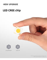 Aislian led Recessed downlight IP65 waterproof ultra-thin large beam angle spot light embedded bathroom shower room toilet