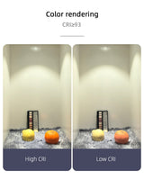 Aislian led Recessed downlight IP65 waterproof ultra-thin large beam angle spot light embedded bathroom shower room toilet