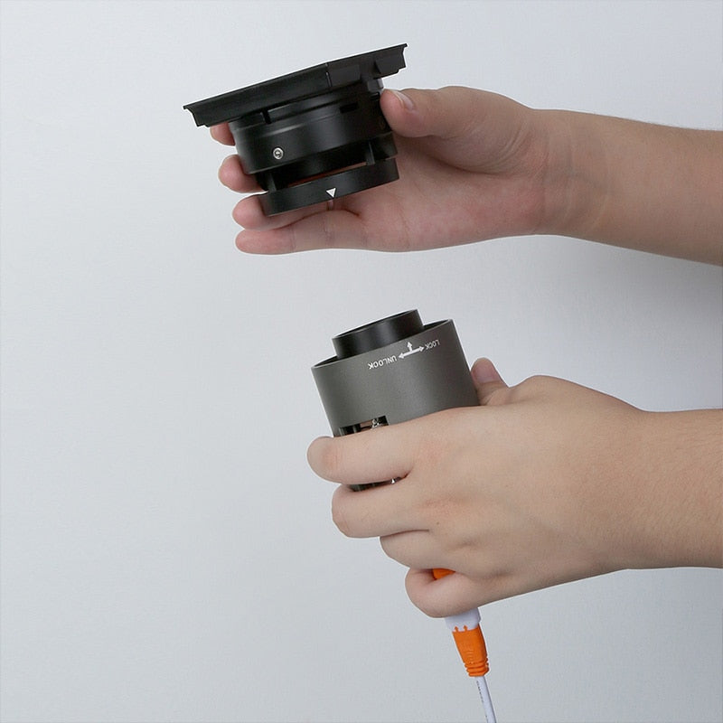 Aisilan LED embedded borderless spotlight three-head four-head no main light grille ceiling downlight for living room bedroom