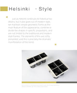 Aisilan LED embedded borderless spotlight three-head four-head no main light grille ceiling downlight for living room bedroom