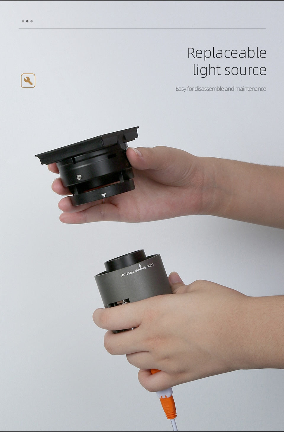 Aisilan LED embedded borderless spotlight three-head four-head no main light grille ceiling downlight for living room bedroom