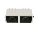 Aisilan LED Embedded Ceiling Spotlight Square Downlight Grille Honeycomb Anti-glare Recessed Light For Indoor Living Room Aisle