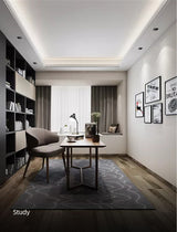 Aisilan LED Embedded Ceiling Spotlight Square Downlight Grille Honeycomb Anti-glare Recessed Light For Indoor Living Room Aisle