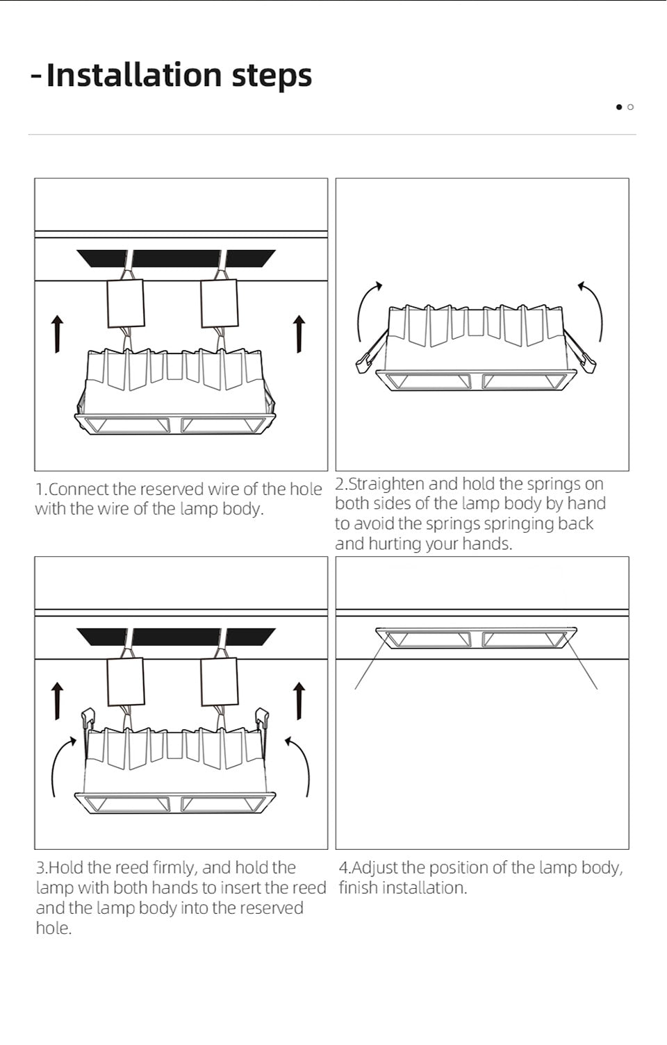 Aisilan LED Embedded Ceiling Spotlight Square Downlight Grille Honeycomb Anti-glare Recessed Light For Indoor Living Room Aisle